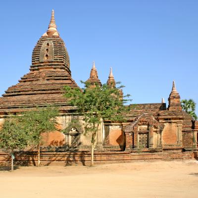 Gubyaukgyi Tempio Bagan Birmania